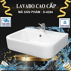 Mua CHẬU RỬA MẶT LAVABO  CAO CẤP MÃ S-4284