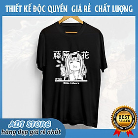 Áo thun Chika fujiwara anime T-Shirt kaguya Same love is war waifu cổ tròn cực chất giá siêu rẻ
