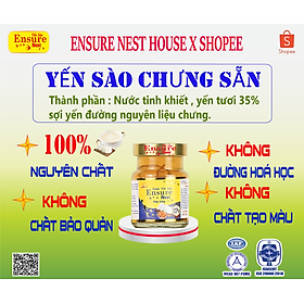 Yến Ensure Nest đông trùng hạ thảo 350mg- Tổ yến Ensure Nest - 70ml