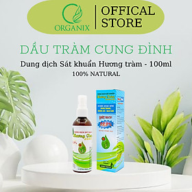 Dung dịch sát khuẩn khẩu trang Hương Tràm 100ml