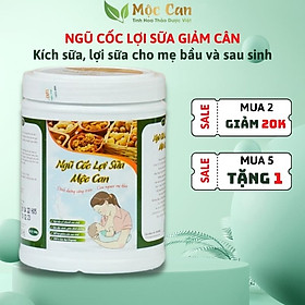 Ngũ Cốc Lợi Sữa Mộc Can - Ngũ Cốc Bà Bầu Tốt Sữa 500gam Kích sữa, lợi sữa cho mẹ và bé