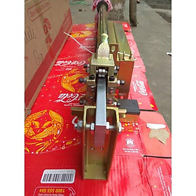 Máy cắt gạch siêu cứng bàn đẩy QL 3388 (cắt 82cm)- Hàng cao cấp Trung Quốc, có  giàn bi tỳ 3 chân.