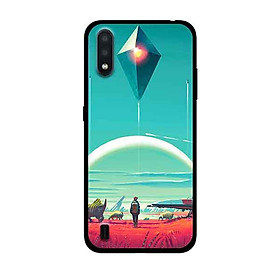 Ốp Lưng in cho Samsung Galaxy A01 Mẫu Thế Giới Cổ Đại - Hàng Chính Hãng