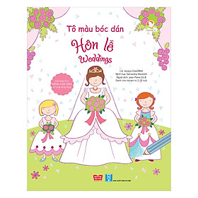Tô Màu Bóc Dán - Hôn Lễ - Weddings