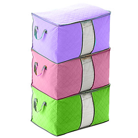 Mua Combo 3 túi vải đựng chăn màn và quần áo đa năng - loại đại (Hàng Việt Nam)