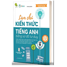 Sách - Làm chủ kiến thức tiếng Anh bằng sơ đồ tư duy lớp 9 - MC