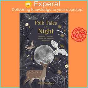 Sách - Folk Tales of the Night - Stories for Campfires, Bedtime and Nocturnal by Chris Salisbury (UK edition, Hardcover)