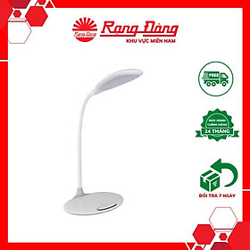 Đèn bàn cảm ứng 6W LED Rạng Đông RL-21.LED Thay đổi ánh sáng, 5 mức sáng