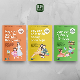 Hình ảnh Combo 3 cuốn Dạy Con Quản Lý Tiền Bạc + Dạy Con Quản Lý Tài Chính Thông Minh + Dạy Con Phát Triển Tư Duy Phản 