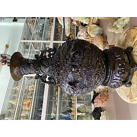 Mua Lộc Bình  Lục Bình  Bình Hoa Chạm Rồng Sắc Nét Đá Đúc - cao 52cm