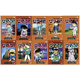 Sách - combo thám tử lừng danh conan 10 tập từ tập 11 đến tập 20
