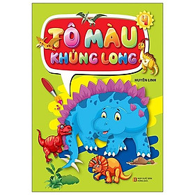 Tô màu khủng long 4