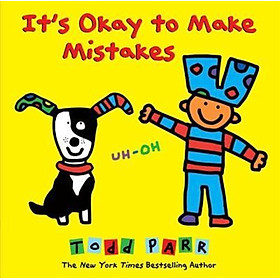 Sách - It's Okay To Make Mistakes by Todd Parr (US edition, hardcover)