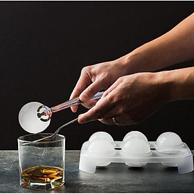 KHAY LÀM ĐÁ TRÒN WHISKEY ICE BALL Nghệ Thuật