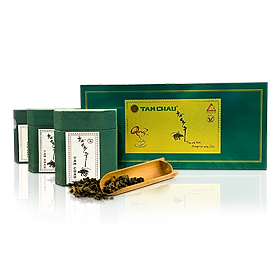 [TÂM CHÂU] Hộp Trà Biếu Oolong Thuần Xanh 300G