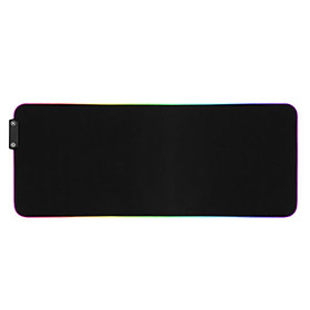 Extra Large Soft Gaming Mouse Pad RGB Oversized Glowing Mat