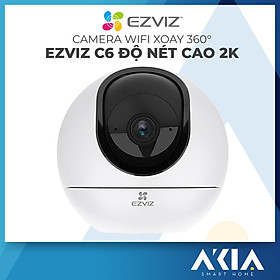 Camera Wifi EZVIZ C6, Camera xoay 360 Độ Phân Giải 2K+, Hỗ trợ băng tần kép, Đàm Thoại 2 Chiều, Tự Động Thu Phóng Chuyển Động, Điều khiển và nhận dạng bằng hành động vẫy tay - Hàng Chính Hãng