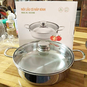 Mua Nồi lẩu chống dính vân đá Elmich Smartcook 5552KMB size 26cm