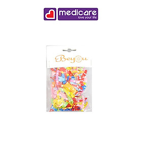 Thun cột tóc nhựa màu