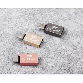 Mua Đầu Chuyển USB Type C sang USB 3.0 Earldom  (USB OTG type C) - Hàng Chính Hãng