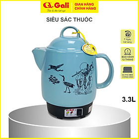 Mua Ấm Sắc Thuốc Gali GL-1800  dung tích 3 3L đa chức năng nấu các loại thuốc Bắc  Nam  Thảo Dược ... thân bằng gốm sứ cao cấp chịu nhiệt tốt. Bảo hành chính hãng. Siêu Sắc Thuốc  Ấm Nấu Thuốc
