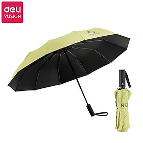 Mua Ô Dù Che Mưa Đi Nắng Tự Động DELI 12 Nan Đơn/Đôi ĐK 106 cm Chống UV Nút Đóng/Mở Thông Minh Nhiều Màu