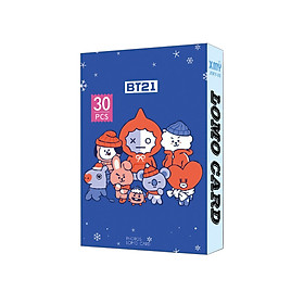 Bộ lomo card bt21 bts mới nhất