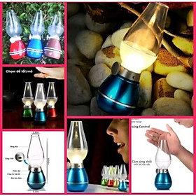 Mua 1 ĐÈN DẦU ĐIỆN KIỂU CỔ TRANG TRÍ NHÀ QUÁN ĐÈN THỜ CÚNG CẢM BIẾN THÔNG MINH