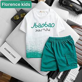 Đồ bộ bé trai, Bộ quần túi hộp cho bé trai phong cách Hàn Quốc bigsize 18-55KG chất thun cotton 4 chiều mềm mịn mát