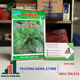 Combo 5-10 gói  hạt giống Rau mã đề Phú Nông 279 năng suất cao - gói 2g
