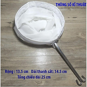 Mua Vợt lọc trà vải   quai inox ( 3 kích thước )