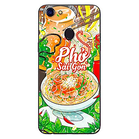 Ốp Lưng in cho Oppo F5 - F5 Youth Mẫu NỀN SG3 - Hàng Chính Hãng