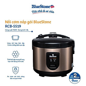 Mua Nồi Cơm Điện 1.8L BlueStone RCB-5519 - Hàng chính hãng