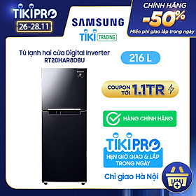 Tủ Lạnh Inverter Samsung RT20HAR8DBU/SV (208L) - Hàng Chính Hãng - Chỉ Giao tại Hà Nội