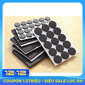 Combo 30 miếng lót chân bàn ghế chống trơn trượt và trầy xước - Giao mẫu ngẫu nhiên