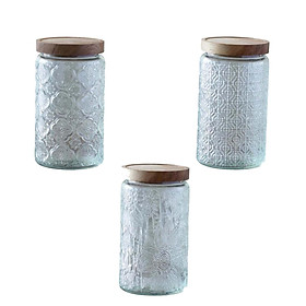 Glass Storage Jars Food Container Cereal Container for Pantry
