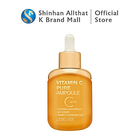 Serum Tinh Chất Dưỡng Giảm Thâm Tàn Nhang Trắng Da - Giúp Da Săn Chắc Lebelage Vitamin C Pure Ampoule 35ml