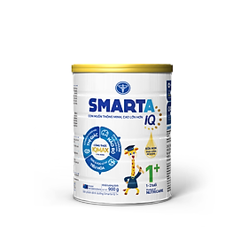 Sữa bột Smarta IQ 1+ lon 900g - giúp trẻ phát triển trí não, chiều cao