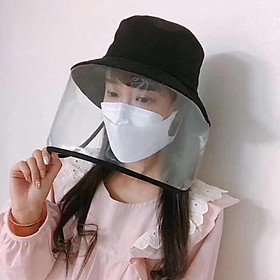 Mũ vải nữ có kính bảo vệ chống bụi chống nắng tốt