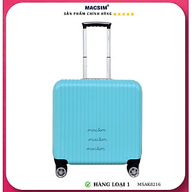 Vali cao cấp Macsim Aksen hàng loại 1 MSAK8216 cỡ 17 inch màu gold, blue, pink