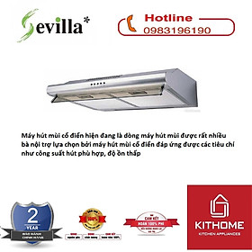 Mua Máy Hút Mùi Sevilla SV-270Inox - Hàng chính hãng