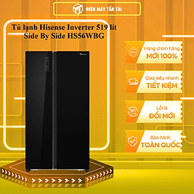 Mua Tủ lạnh Hisense Inverter 519 lít Side By Side HS56WBG - HÀNG CHÍNH HÃNG - CHỈ GIAO HCM