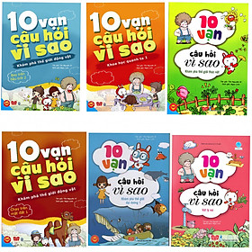 Nơi bán Combo 6 cuốn 10 Vạn Câu Hỏi Vì Sao (tặng 3 bút bi hình ngộ nghĩnh& 2 bookmark) - Giá Từ -1đ