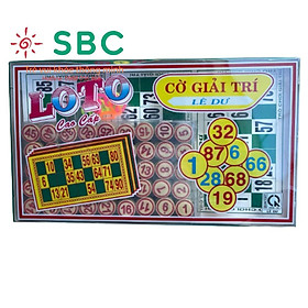 Cờ Loto giải trí cao cấp chơi vui - chọn mẫu gỗ hoặc nhựa - Cờ Lô Tô