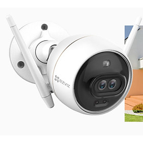 Camera IP Wifi Ngoài Trời Ezviz C3X Bản Mắt Kép Có Màu Ban Đêm Full HD 1080P Tặng Phíc Cắm Âm - Hàng Chính Hãng