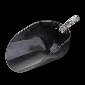 Transparent Clear Plastic Food Feed Scoop for Pet Poultry Pigs Sheeps Geese S