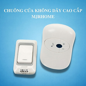 Mua Chuông Cửa Không Dây Chuông Nước Báo Khách Màu Trắng