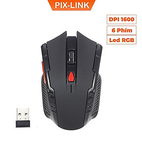 Chuột không dây PIX-LINK  P882 Wireless 2.4G - Hàng chính hãng
