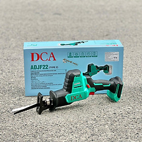 MÁY CƯA KIẾM KHÔNG CHỔI THAN DÙNG PIN DCA ADJF22Z - HÀNG CHÍNH HÃNG