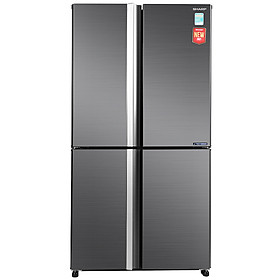 Tủ lạnh Sharp Inverter 525 lít SJ-FX600V-SL - Chỉ giao Hà Nội